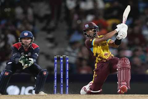 US thumped by West Indies in T20 Cricket World Cup