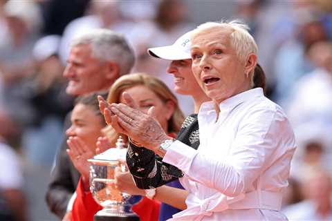 Martina Navratilova gets into nasty feud with tennis reporter over ‘anti-trans crusade’ accusation