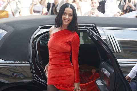 Katy Perry Reveals ‘Woman’s World’ Lyrics on Dress Train in Paris