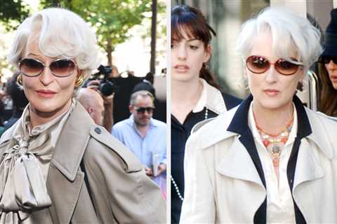 You've Got To See Makeup Artist Alexis Stone Perfectly Transform Into Miranda Priestly For Paris..