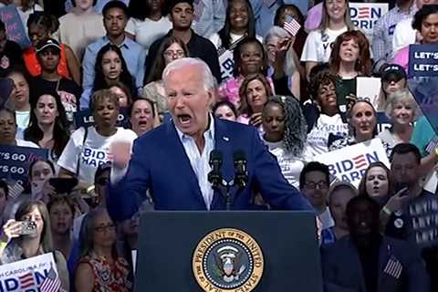 President Biden Shows No Sign of Quitting, Fired Up at Rally