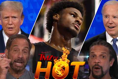 TMZ TV Hot Takes: Debate Fallout, Trump and Biden Talking Golf, Bronny James