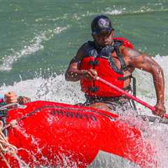 Diddy Goes White Water Rafting, Blows Off Steam in Wyoming