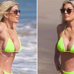 Tori Spelling Shows Off Bikini Body After Taking Weight Loss Drug