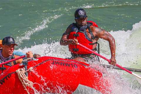 Diddy Goes White Water Rafting, Blows Off Steam in Wyoming