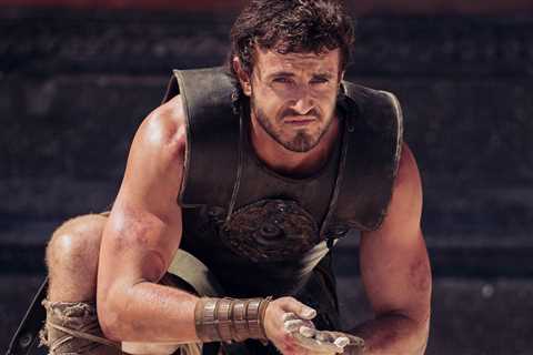 Gladiator II Images Preview Paul Mescal, Denzel Washington, & Pedro Pascal in Ridley Scott Sequel