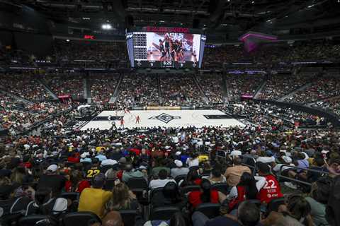 Caitlin Clark helps draw largest WNBA regular-season crowd in 25 years for Fever-Aces game