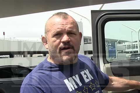 Chuck Liddell Shows Off Massive Tricked-Out Hummer At LAX