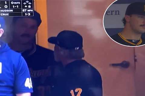 Pirates’ Paul Skenes didn’t look thrilled getting pulled from no-hit gem