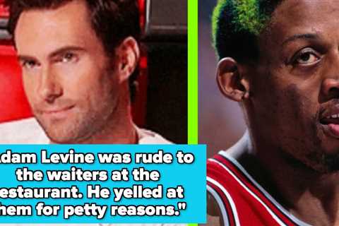 Folks Revealed Their Rude Encounters With Famous People, And...Well, It's A Doozy