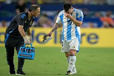 Lionel Messi missing at least next two Inter Miami games with ankle injury concern