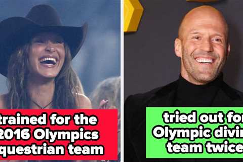 16 Celebs Who Either Competed In The Olympics Or Came Pretty Close