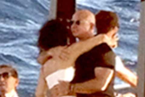 Jeff Bezos and Lauren Sanchez Strip Down to Swimsuits, PDA on Yacht