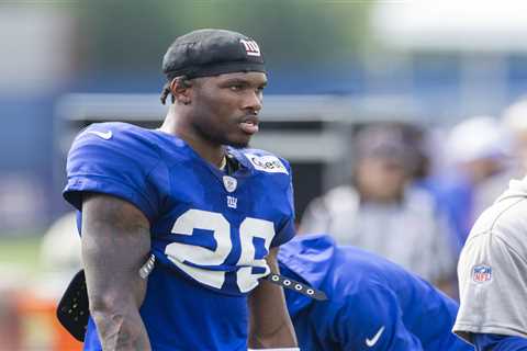 Tyrone Tracy’s pass-catching helping him lead Giants’ backup running back battle