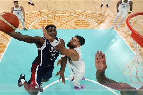 USA men’s basketball team cruises to Olympic quarterfinals’ top seed after routing Puerto Rico