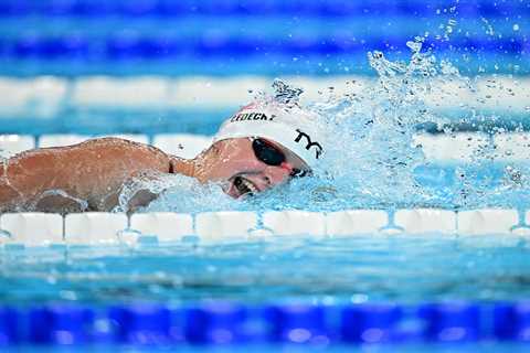 Katie Ledecky wins fourth consecutive 800-meter freestyle for historic Olympic gold