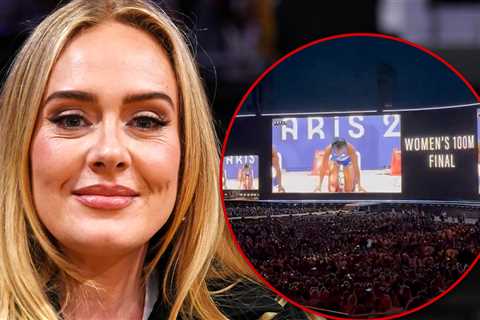 Adele Puts Munich Concert on Pause to Watch Women's 100M Final