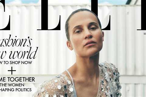 Alicia Vikander UK ELLE September 2024