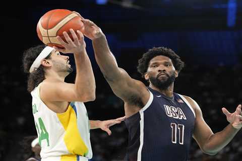 Joel Embiid leads U.S. into Olympic semifinals with trouncing of Brazil