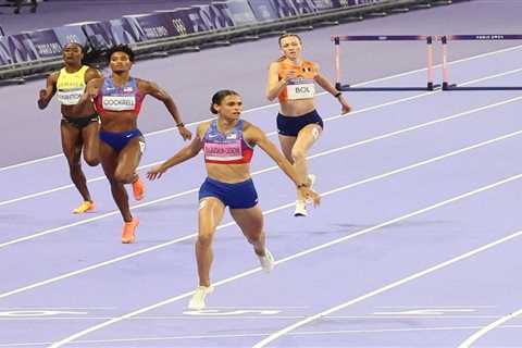 Sydney McLaughlin sets world record in utterly dominant 400m hurdles to win second straight Olympic ..