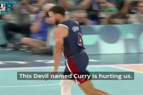 ‘Devil’ Stephen Curry had French announcers reeling during epic Olympic performance