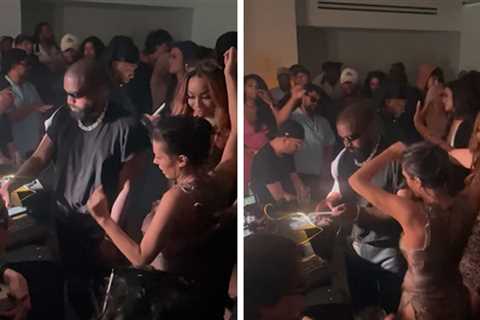 Kanye West's Wife Bianca Censori Drops Sexy Dance with Party Babe