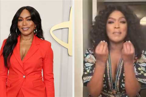 Angela Bassett's Kids Made Her The Latest Victim Of The Just Give Me My Money Challenge, And I..