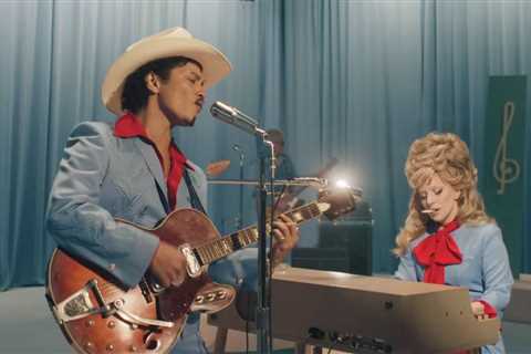 Lady Gaga & Bruno Mars Channel Dolly Parton & Porter Wagoner in Throwback ‘Die With a Smile’..