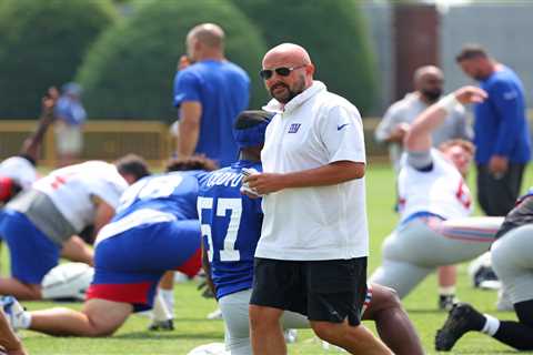 Giants prepared for everything in slowed-down practice