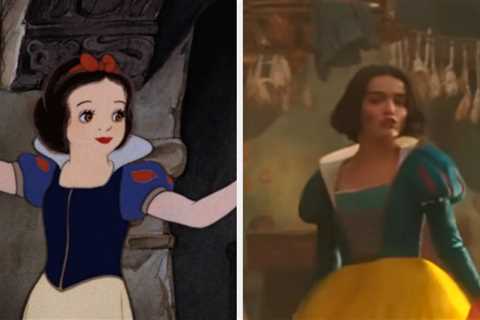 People Are Genuinely Mad That Snow White Makes The Dwarfs Help Her Clean Their Home In The..