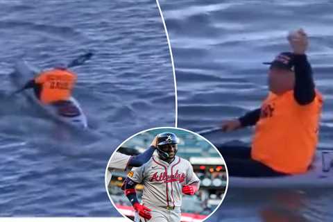 Giants fan ‘McCovey Cove Dave’ in spat with Braves over unreturned splash hit grand slam ball