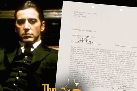 Al Pacino 'Godfather Part II' Contract Sells At Auction