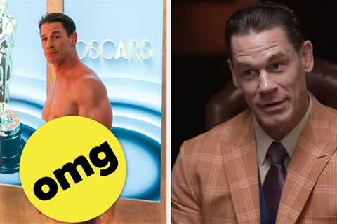 John Cena Admitted That Appearing Naked At The Oscars Was More Difficult Than Any Other Sex Scene..