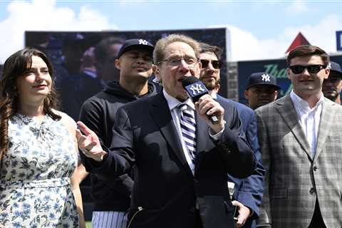 John Sterling could come out of retirement to call Yankees playoff games