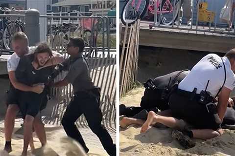 Jersey Shore Cops Put Surfer in Chokehold Over Beach Badge Drama