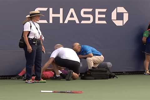 Yoshihito Nishioka collapses at US Open in frightening scene: ‘Trouble breathing’