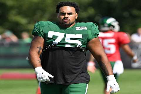 Jets’ revamped offensive line looks like an improved unit