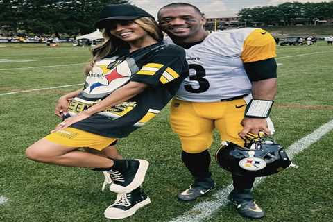 Ciara reacts to Russell Wilson being named Steelers’ starting QB