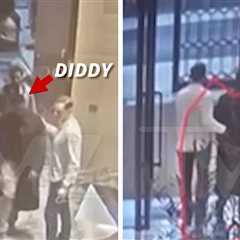 Diddy's Arrest Caught on Video, Marched Out of NYC Hotel in Handcuffs