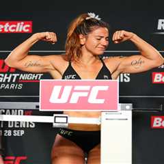 Ailin Perez left shaking and crying on scale in scary UFC weigh-in scene