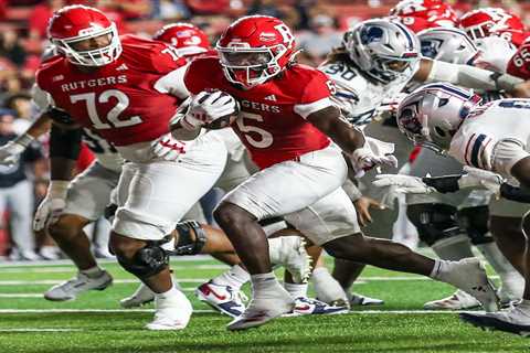 Rutgers’ Kyle Monangai makes early Heisman case in rout of Akron