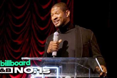 Usher Accepts the R&B Entertainer of The Year Award | Billboard’s R&B No.1s 2024