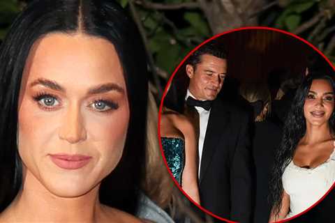 Katy Perry Defends Orlando Bloom Checking Out Kim Kardashian's Butt