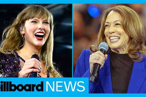 Taylor Swift Endorses Kamala Harris for President | Billboard News