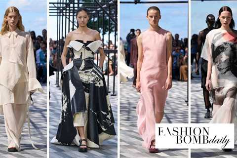 NYFW Coverage: Jason Wu Collaborates with Calligrapher Tong Yang-Tze for his Spring 2025 Collection