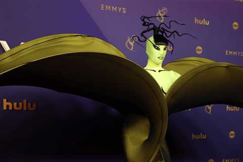 Kim Kardashian Inspired Nymphia Wind’s Banana Outfit at Emmys 2024