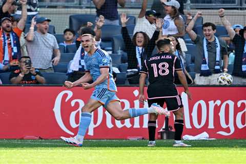 NYCFC draws with Inter Miami, Lionel Messi after thrilling stoppage-time goal