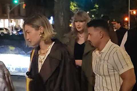 Taylor Swift and Gigi Hadid Hit Up Hot NYC Restaurant for Girls' Night Out