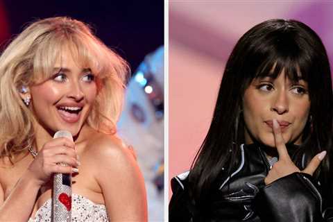 Camila Cabello Seemingly Just Alluded To Sabrina Carpenter’s Song “Taste” Being About Their Messy..