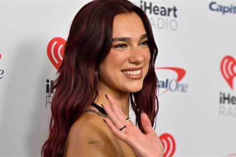 Dua Lipa Puts a Sparkly Twist on Racy Bralette at iHeartRadio Music Festival